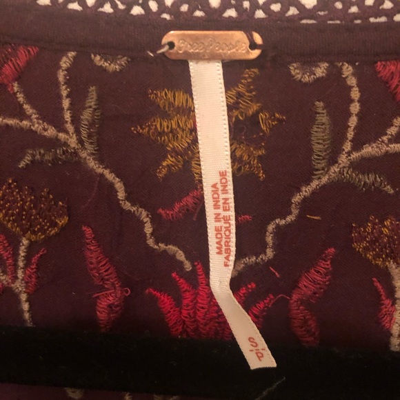 Free People purple top - Picture 2 of 4